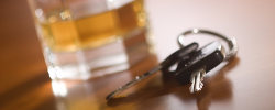 Liquor and car keys